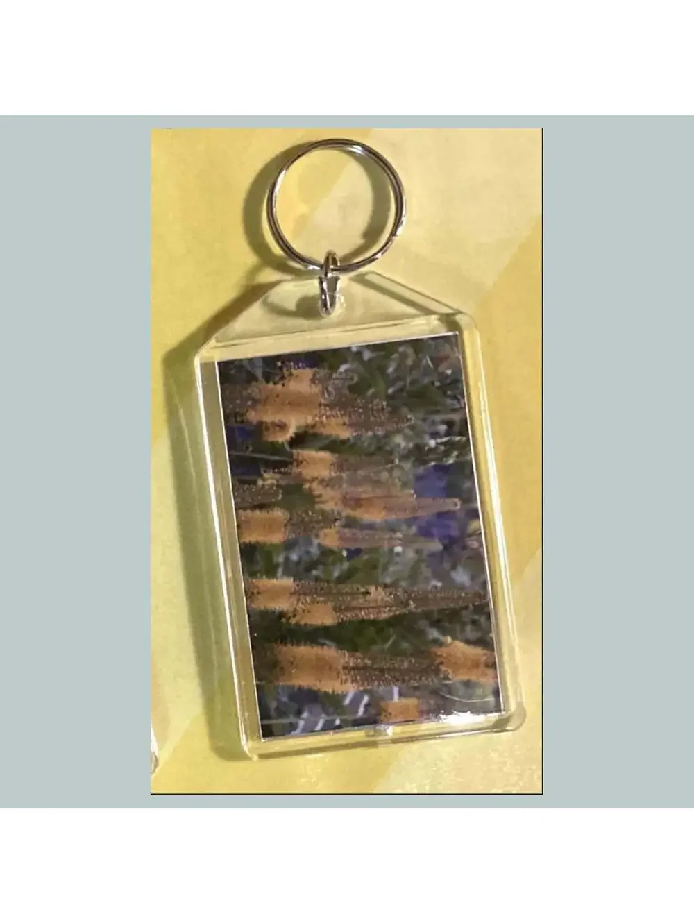 3698 Foxtail Lily Acrylic Keychain | Floral Keychain | Flower Lover Gift